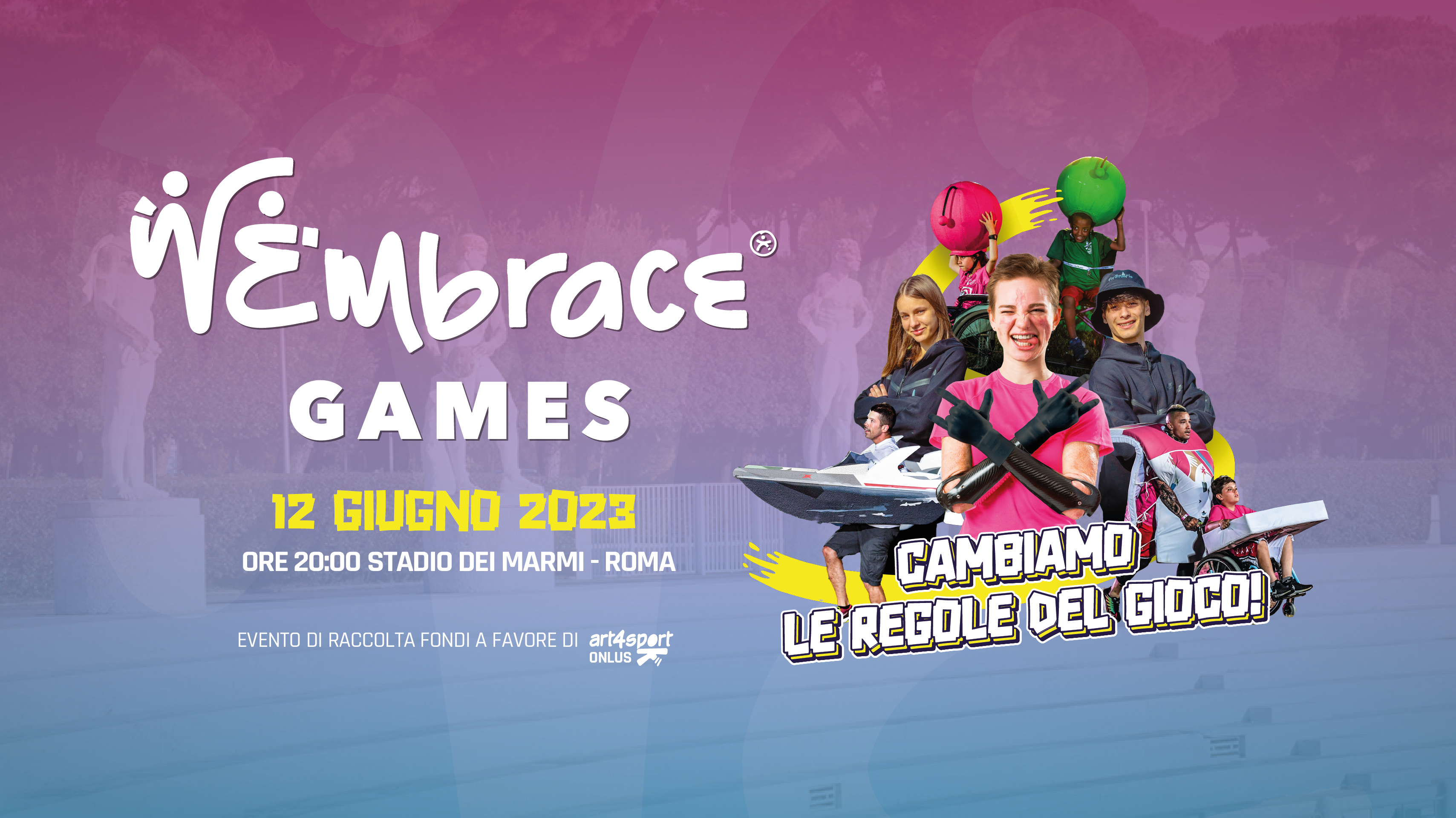 WEmbrace Games 2023: cambiamo le regole del gioco - art4sport
